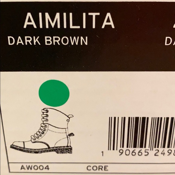 🆕Dr. Martens Aimilita 9-Eye Toe Cap Boot - Picture 7 of 10